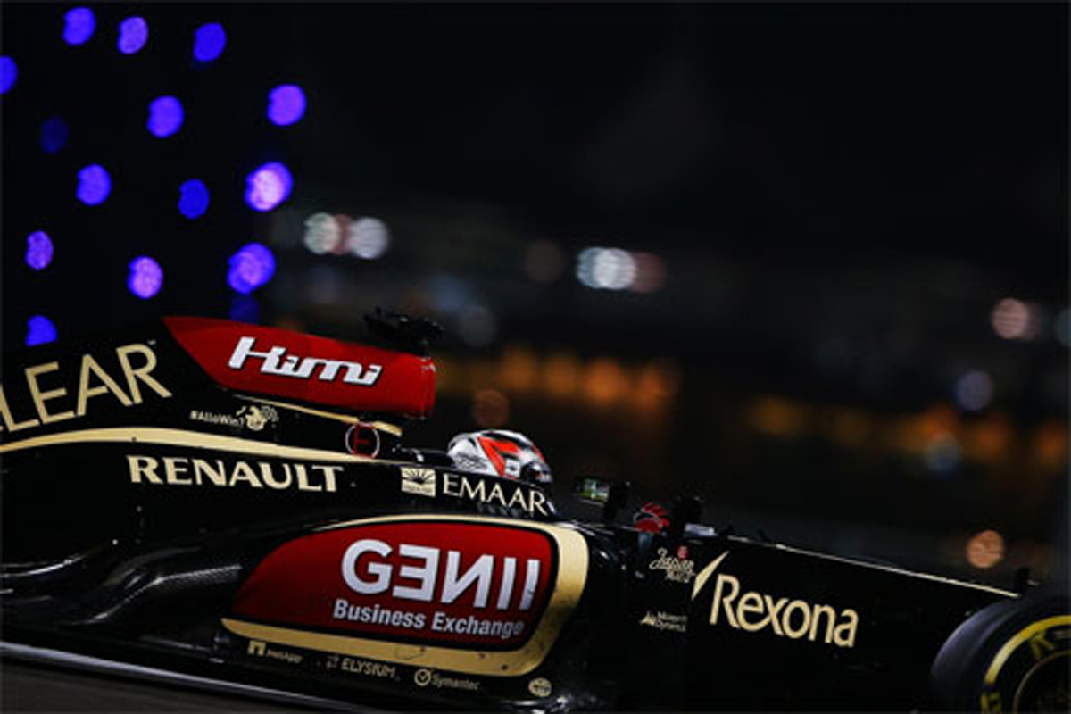 ロータス:気温が下がる夜のペースに自信 (F1アブダビGP 予選)