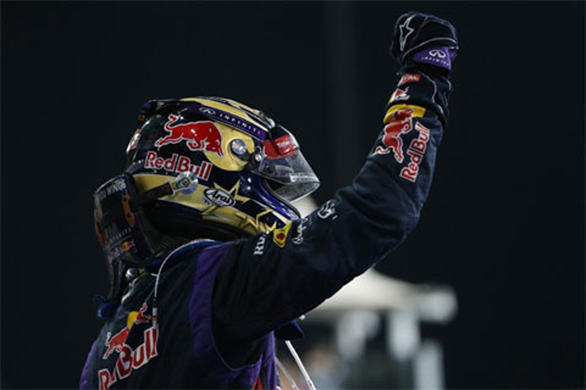 レッドブル：セバスチャン・ベッテルが7連勝 （F1アブダビGP）