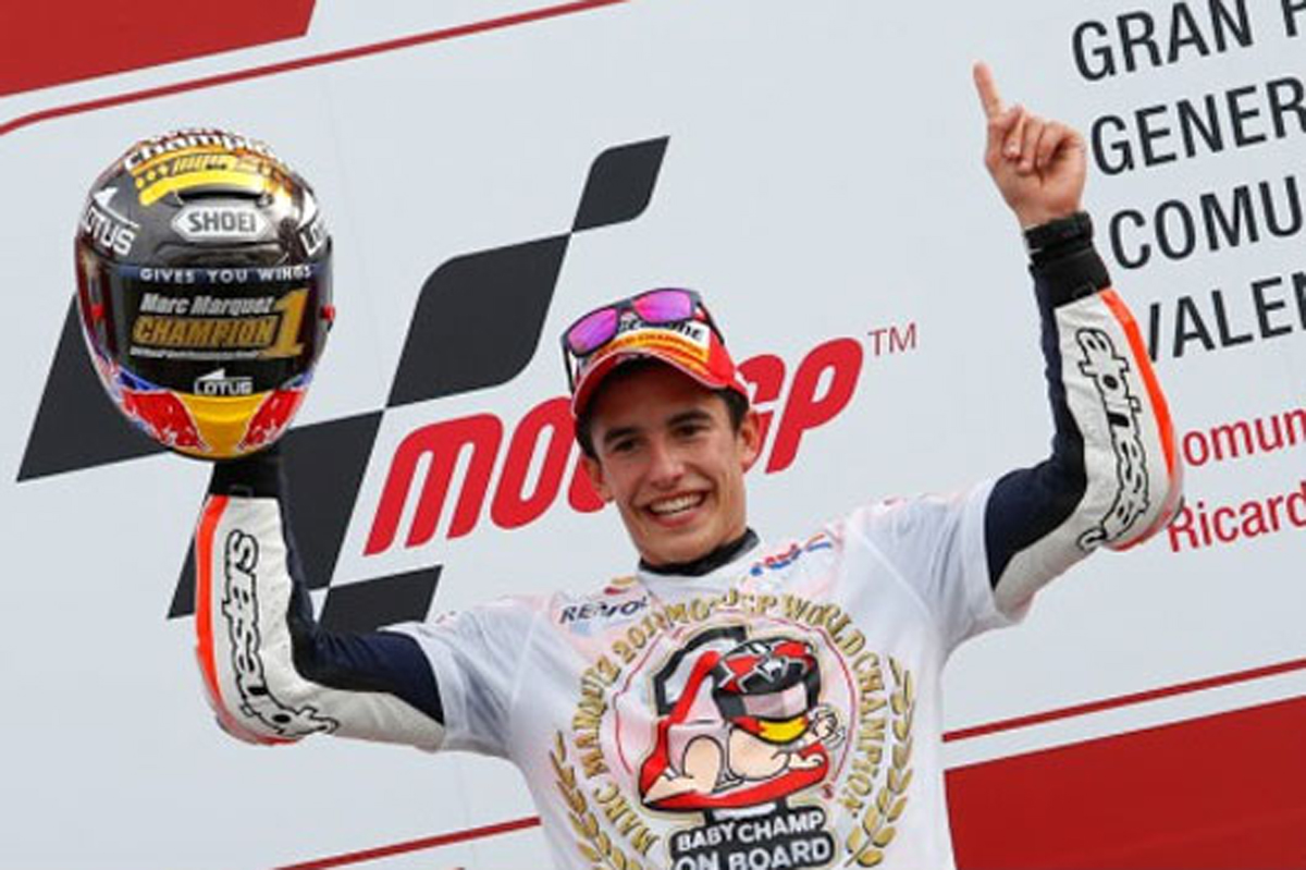 MotoGP：マルク・マルケスが史上最年少でチャンピオン獲得