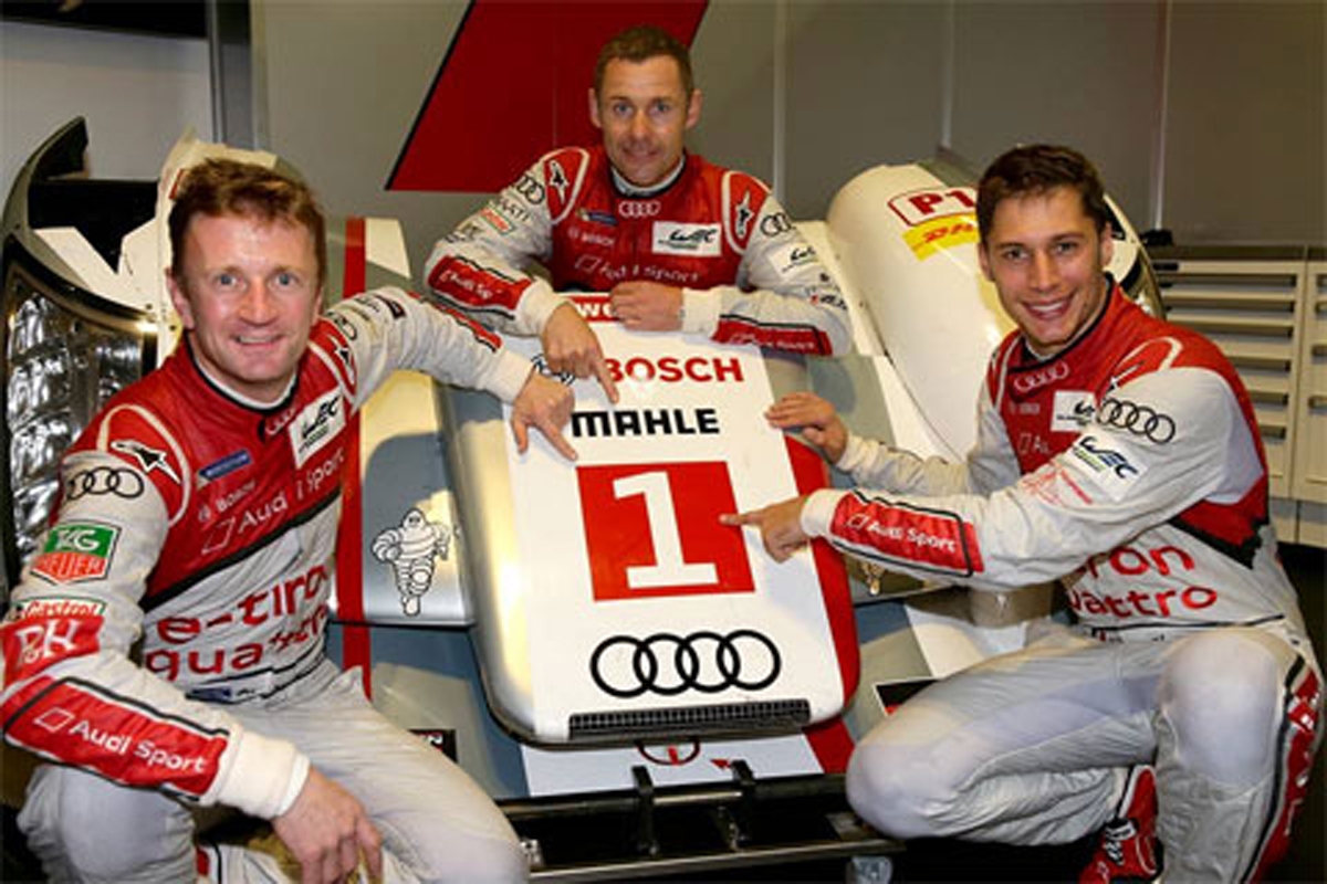 アウディ、WEC ドライバーズ選手権でもワールドチャンピオンを獲得
