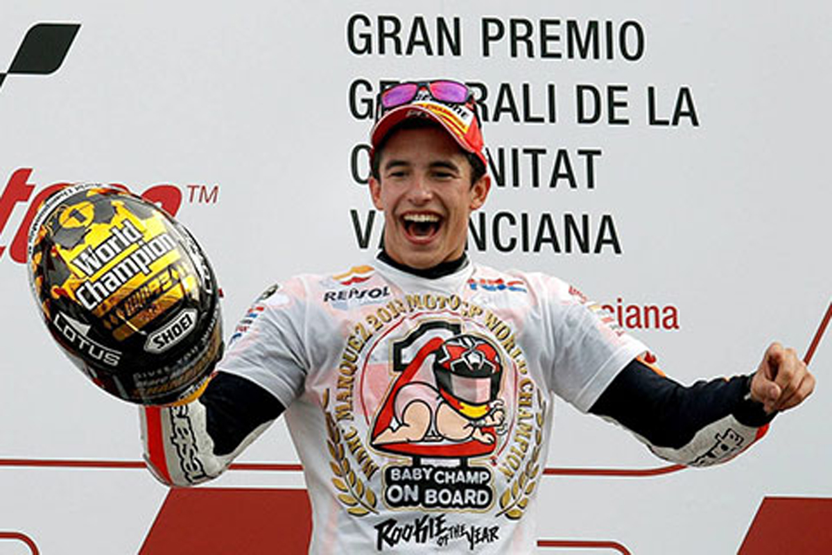 マルク・マルケス、史上最年少MotoGP王座に「まだ夢を見ているよう」