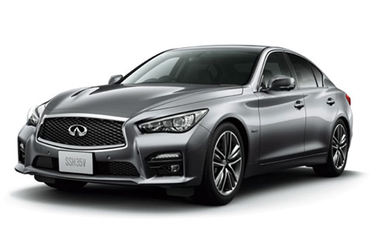 日産、新型スカイラインを発表