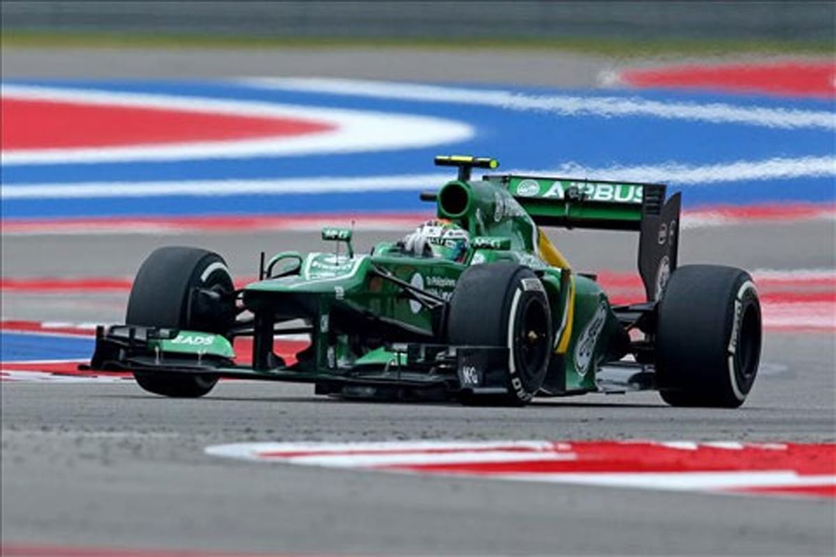 ケータハム：ヴァン・デル・ガルデが19番手（F1アメリカGP 予選）