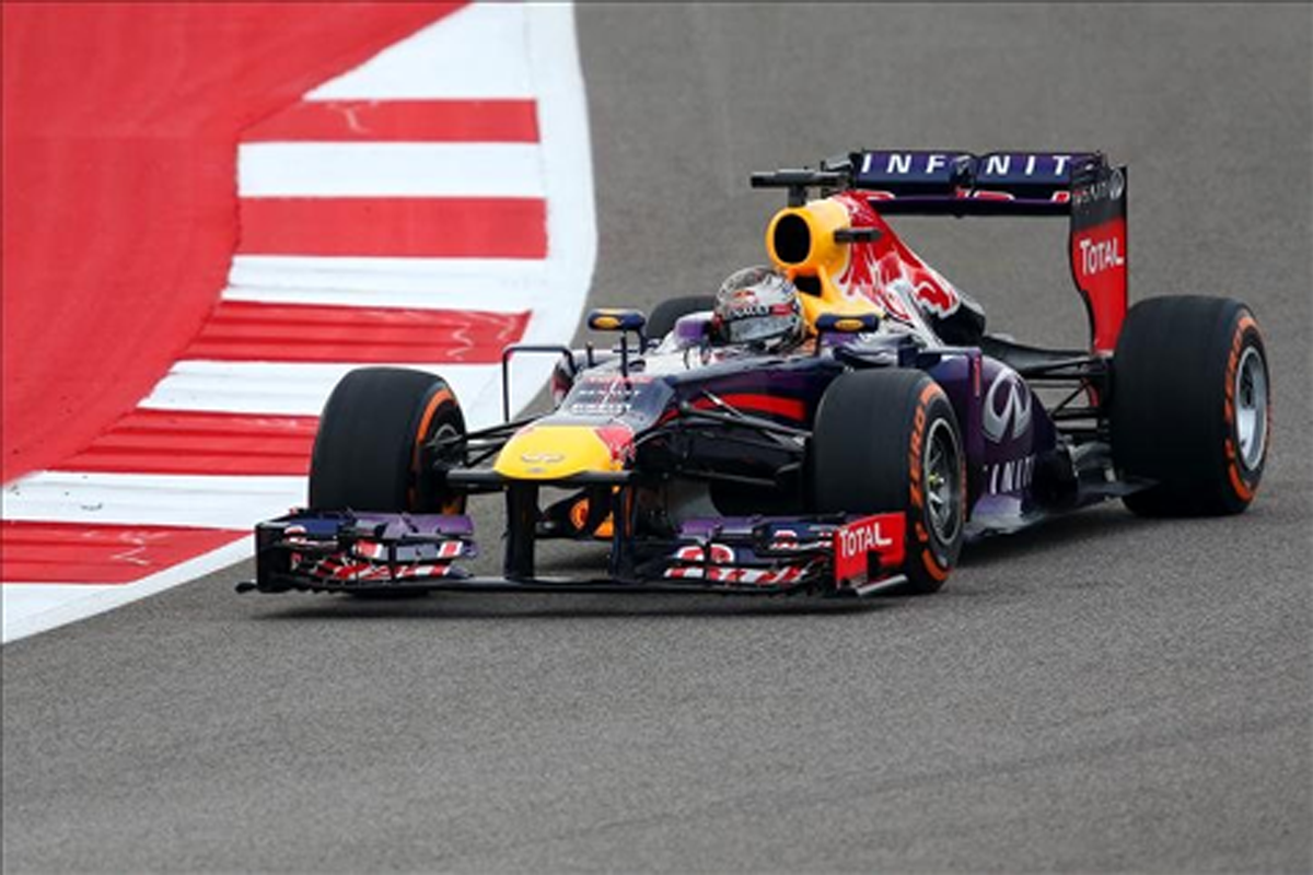 F1アメリカGP 予選:セバスチャン・ベッテルがポールポジション