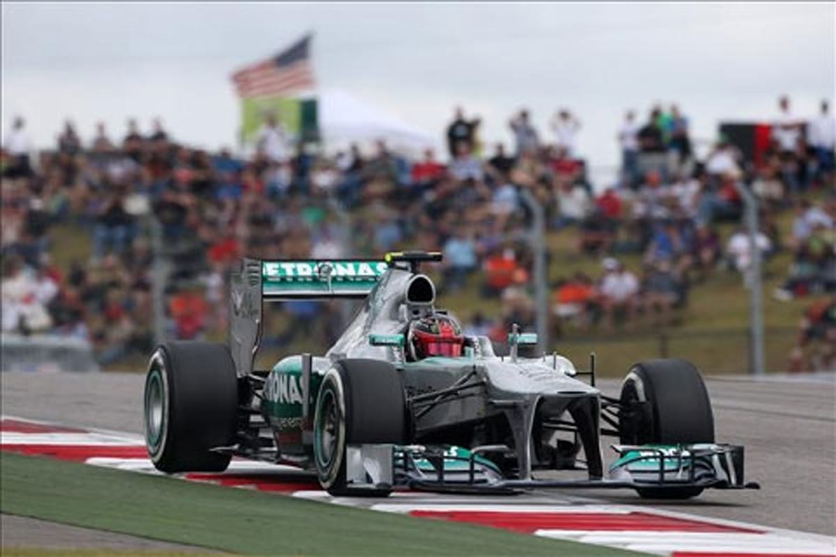 メルセデス：タイヤに苦戦 （F1アメリカGP 予選）