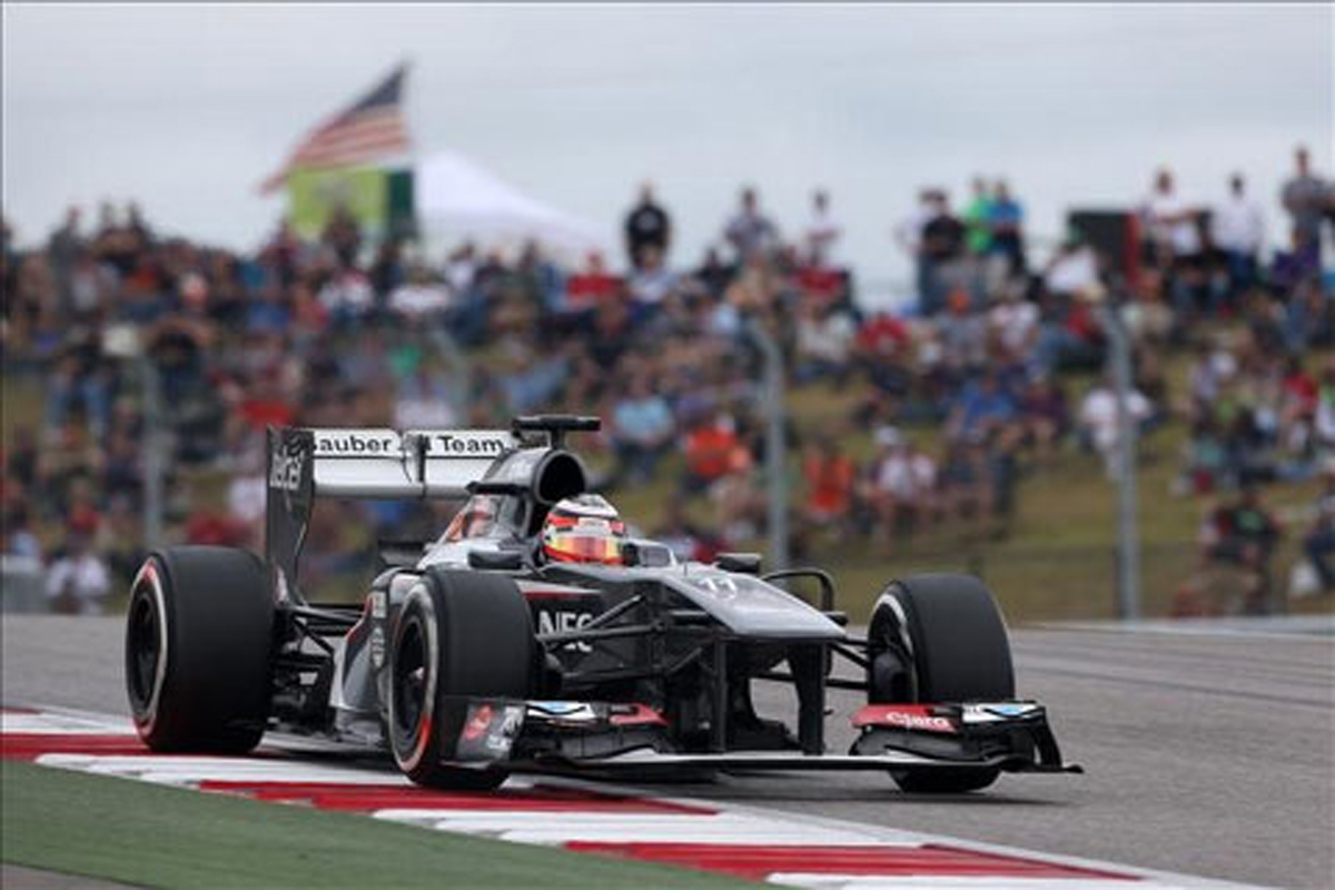 ザウバー:ヒュルケンベルグが4番グリッド獲得 (F1アメリカGP 予選)