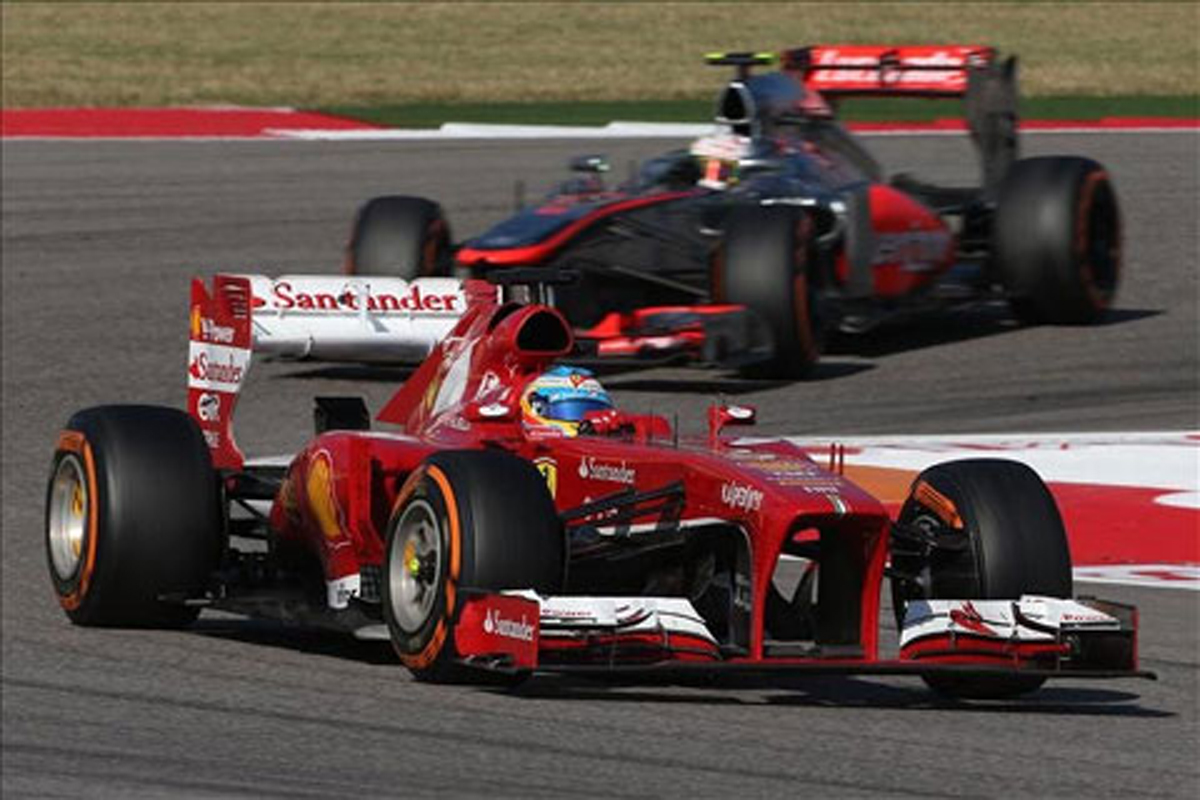 フェラーリ:アロンドのドライバーズ選手権2位が確定 (F1アメリカGP)