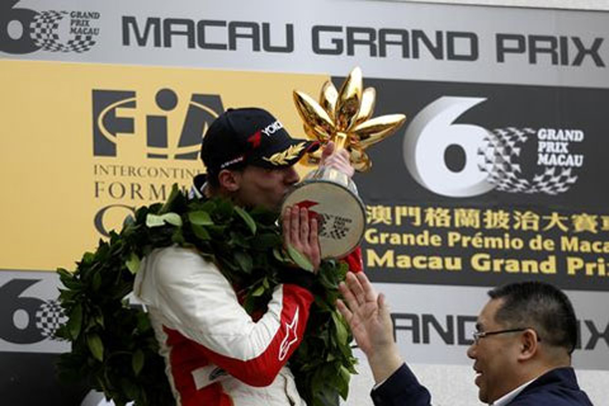 F3マカオGP:アレックス・リンが優勝