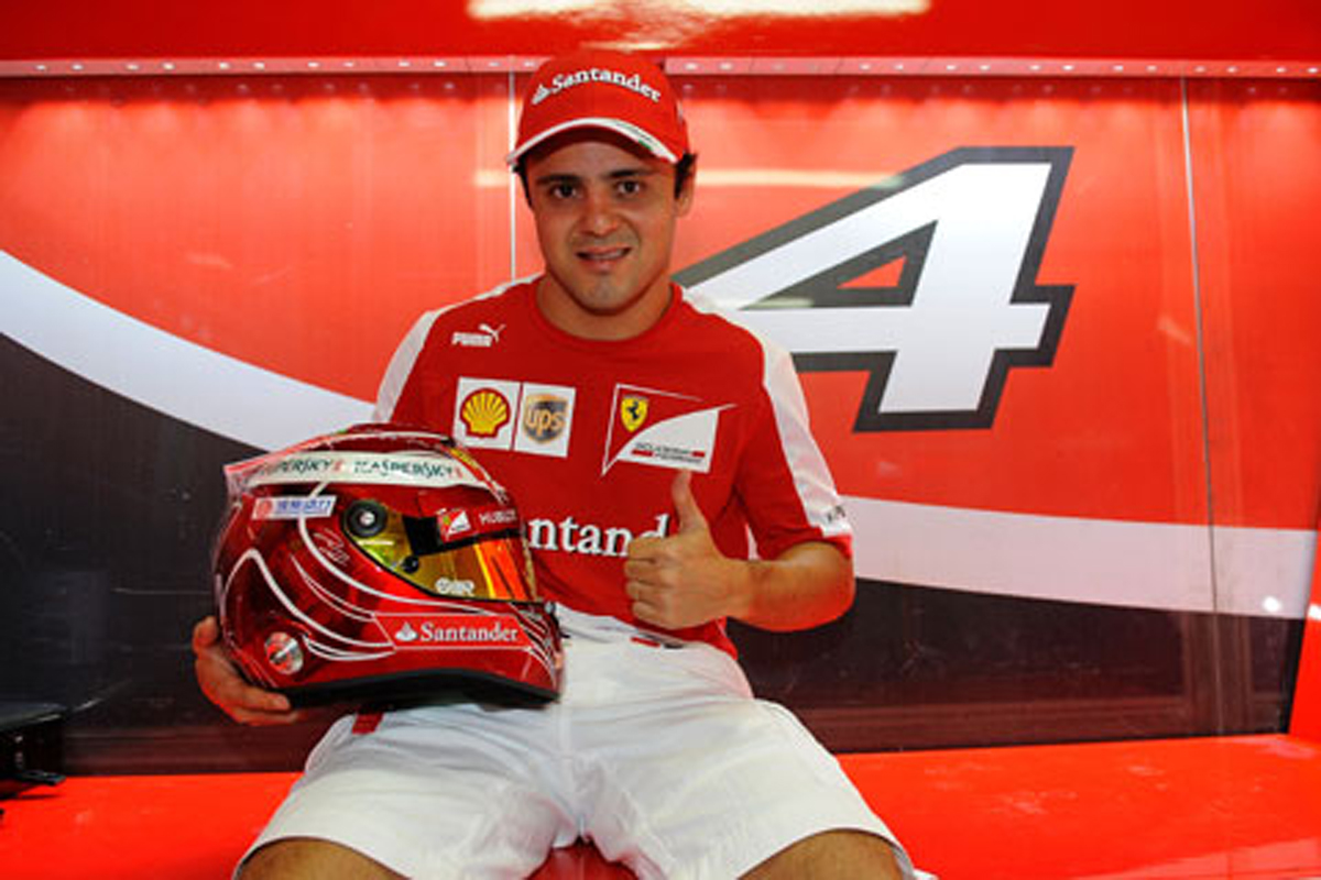 フェリペ・マッサ、フェラーリでのラストレースに特別ヘルメットで臨む