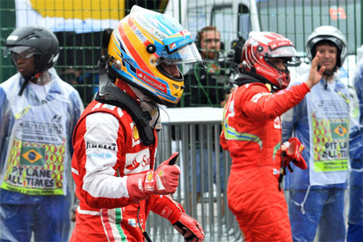 フェラーリ：狙うは表彰台フィニッシュ （F1ブラジルGP 予選）
