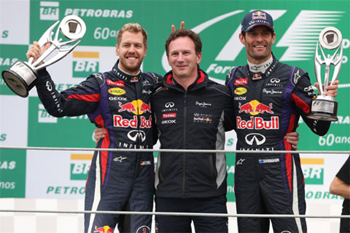 レッドブル：1-2フィニッシュで有終の美 （F1ブラジルGP）