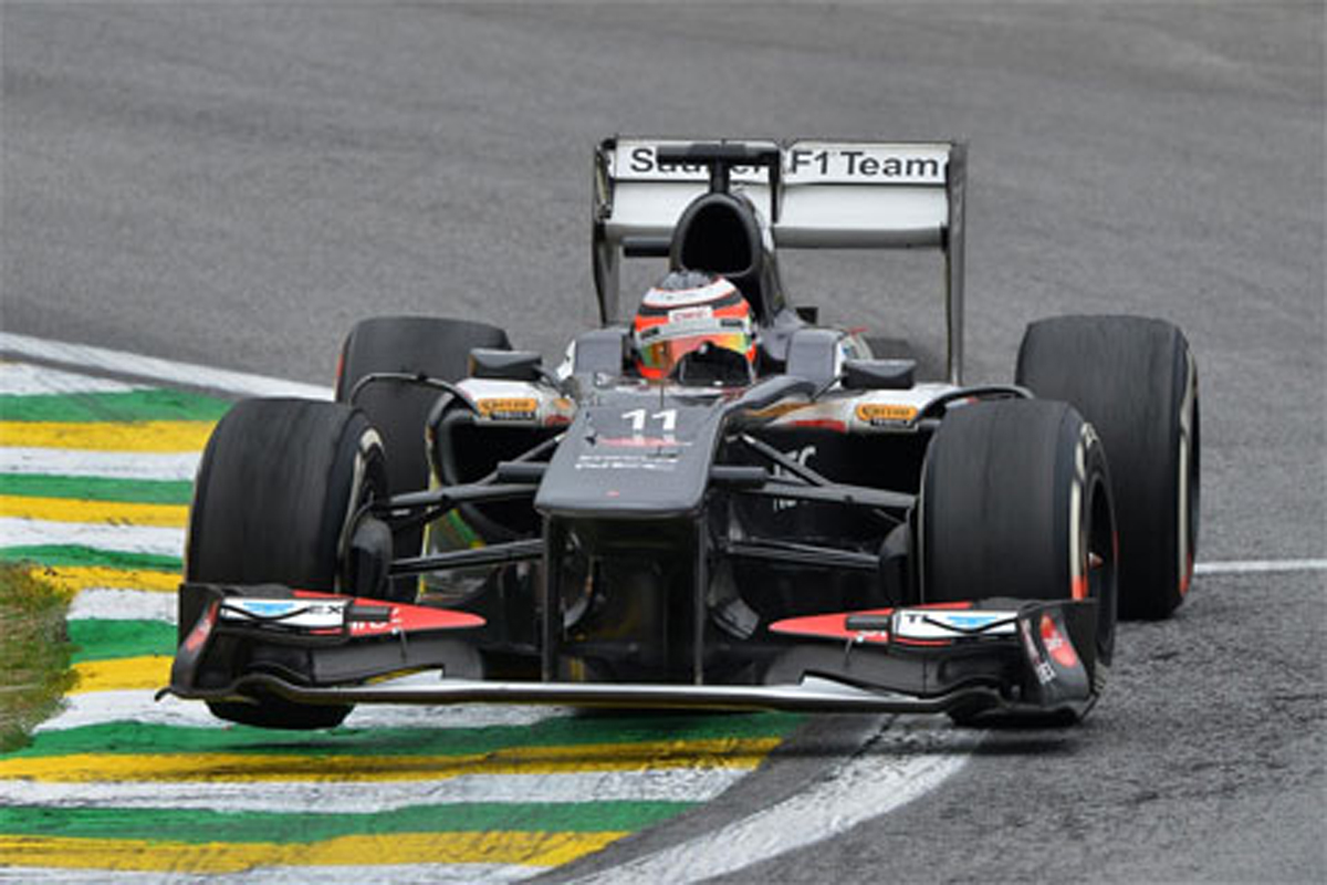 ザウバー:ヒュルケンベルグがランキング10位 (F1ブラジルGP)