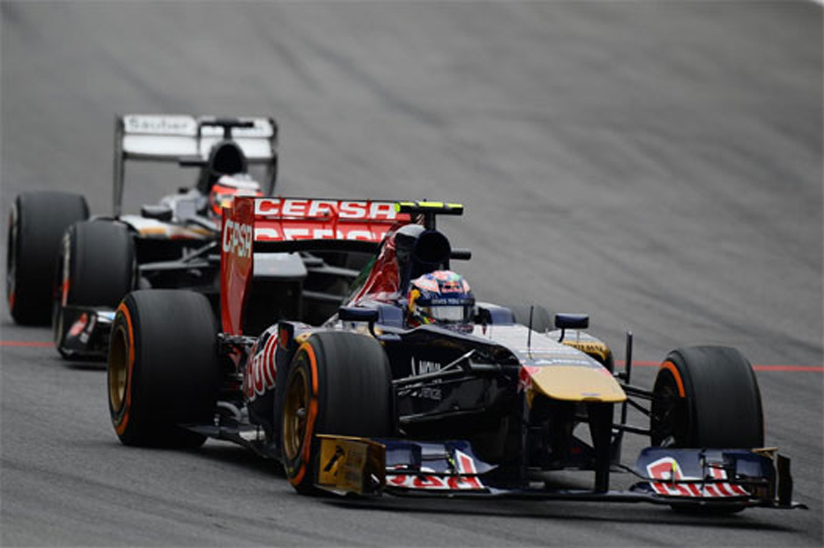 トロ・ロッソ:ダニエル・リカルドが10位入賞 (F1ブラジルGP)