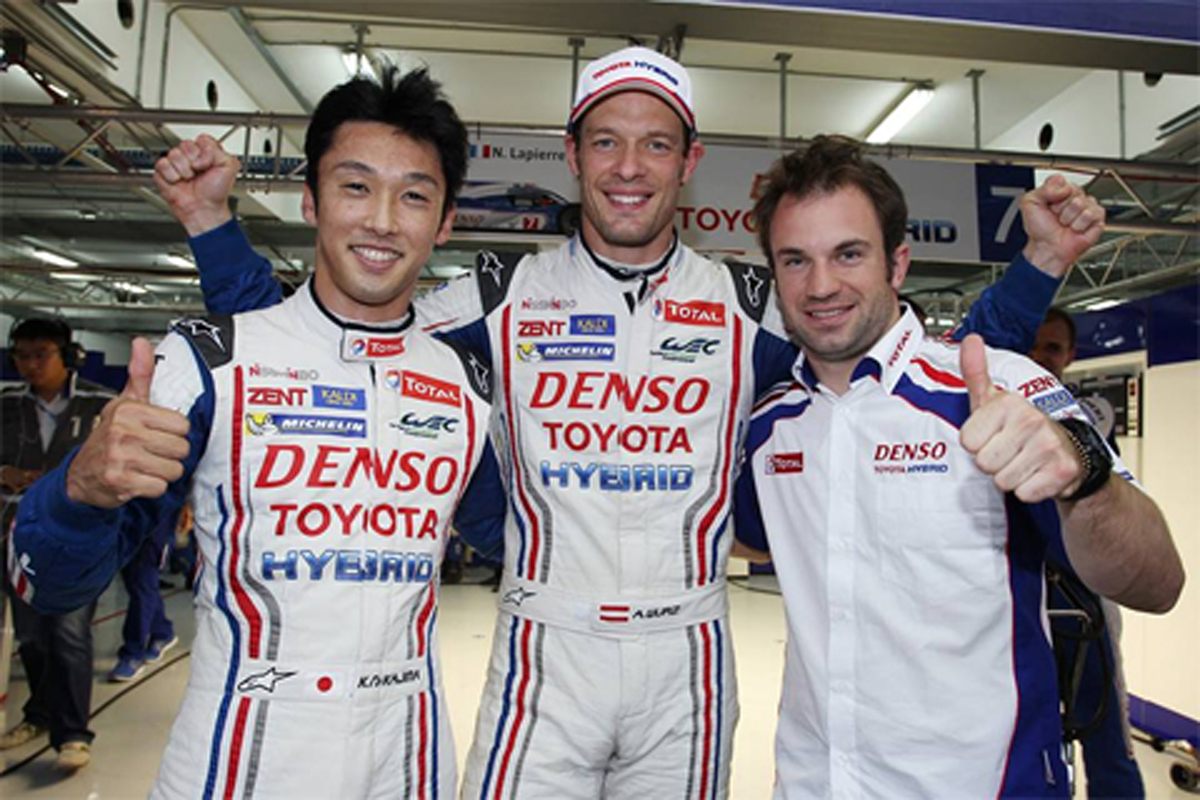 トヨタ、WEC最終戦バーレーン予選で今季2度目のフロントロー独占