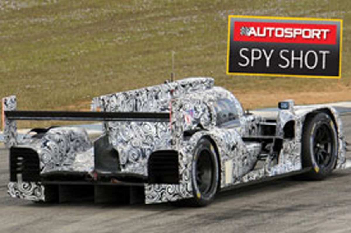 【画像】 アウディ 2014年型 R18 e-tron  quattro テスト走行