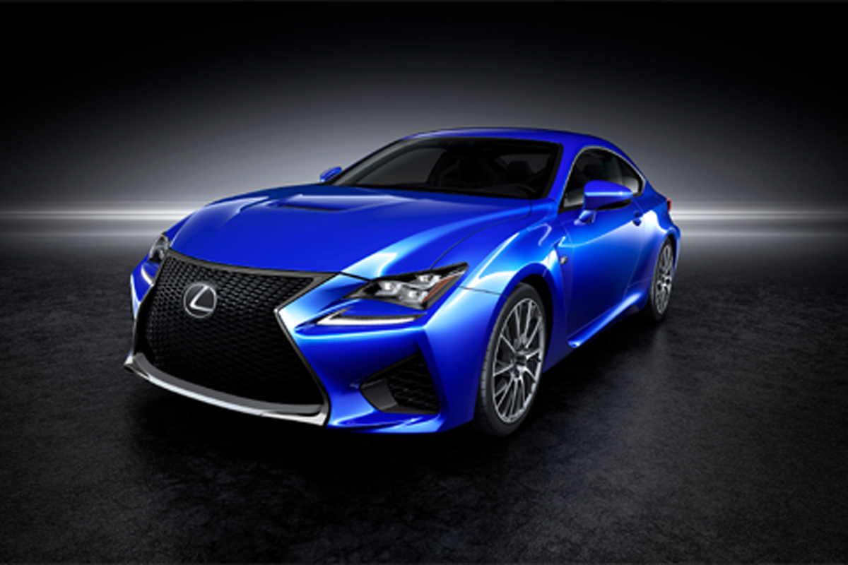 レクサス、『RC F』をデトロイトモーターショーに出展