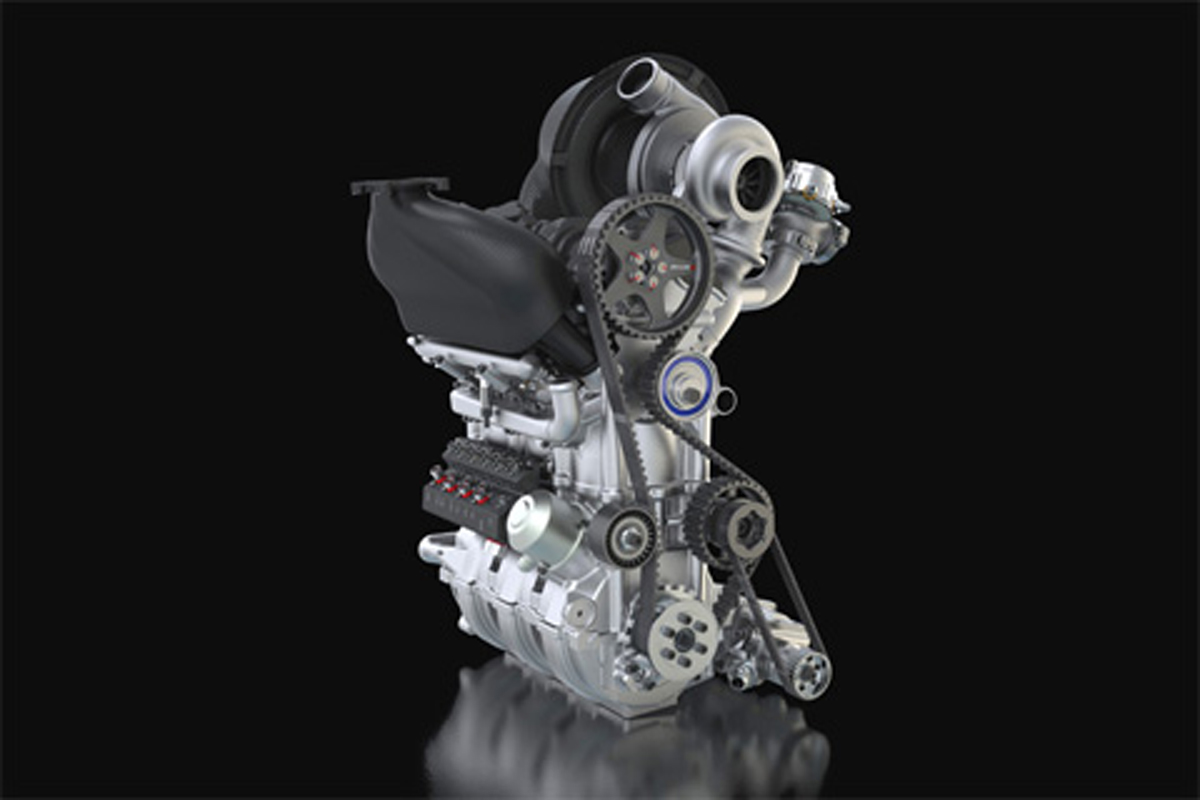 日産、Nissan ZEOD RCに搭載する小型軽量ターボエンジンを公開