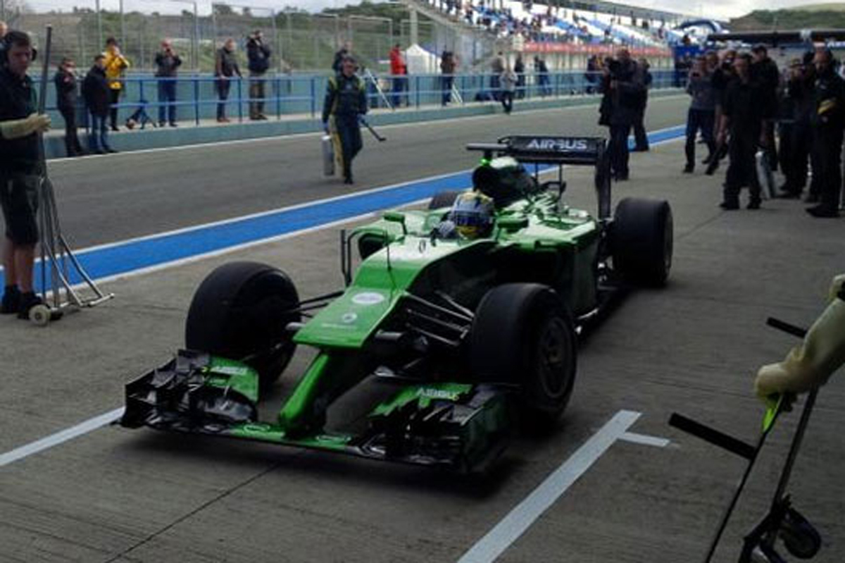 ケータハム、2014年F1マシン名は『CT05』