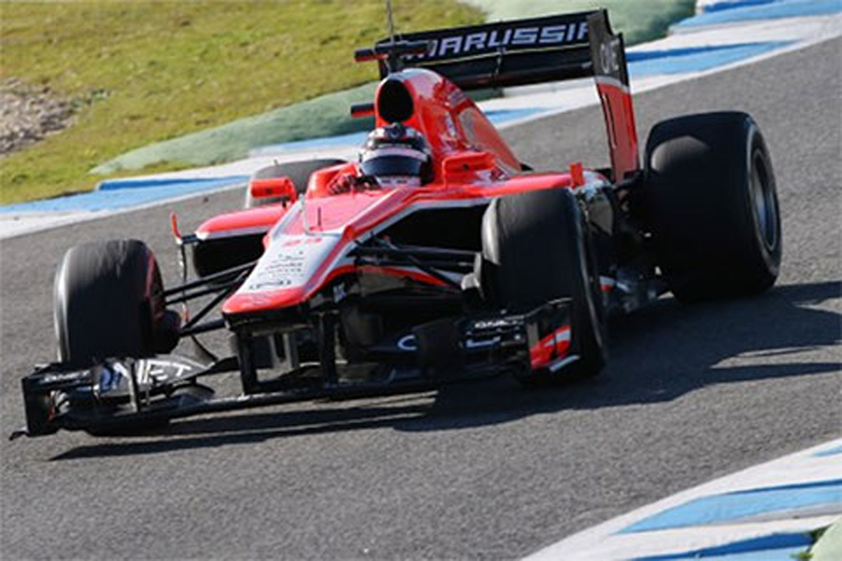 マルシャ MR03、ヘレステスト初日に間に合わず
