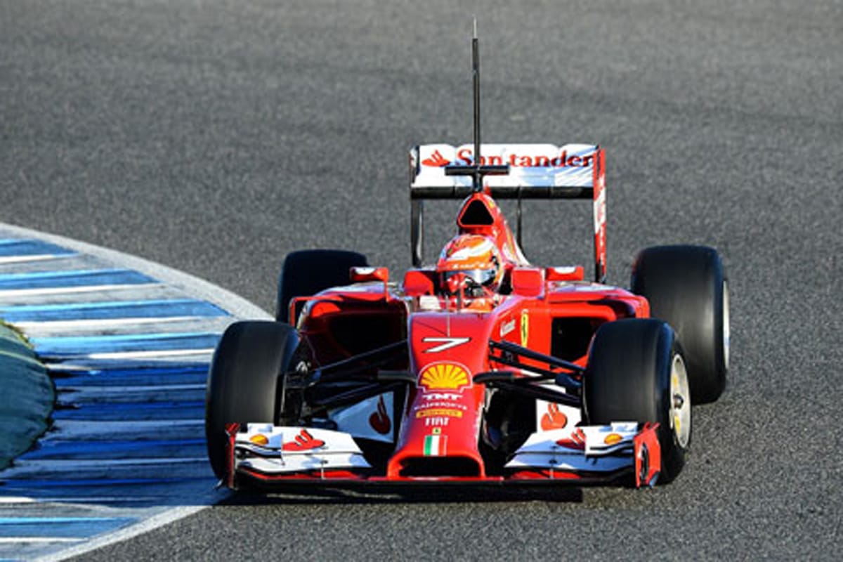 2014年 F1ヘレステスト初日:フェラーリ F14 Tがトップタイム