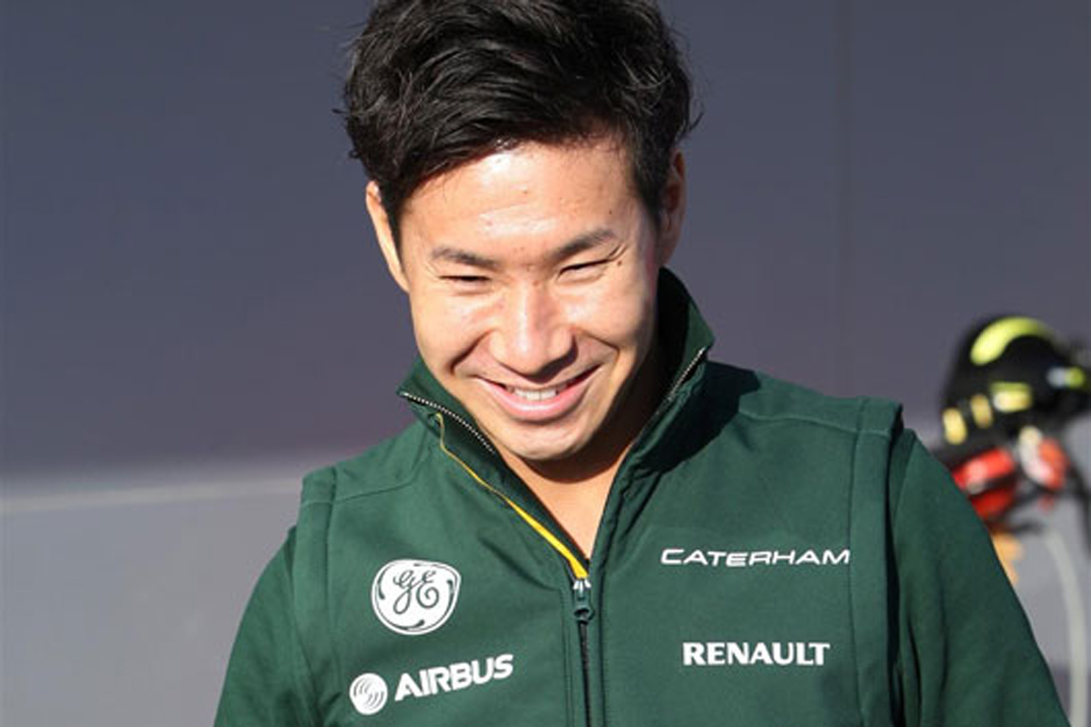 小林可夢偉、ウェットタイヤのテスト日変更で初走行はドライの可能性