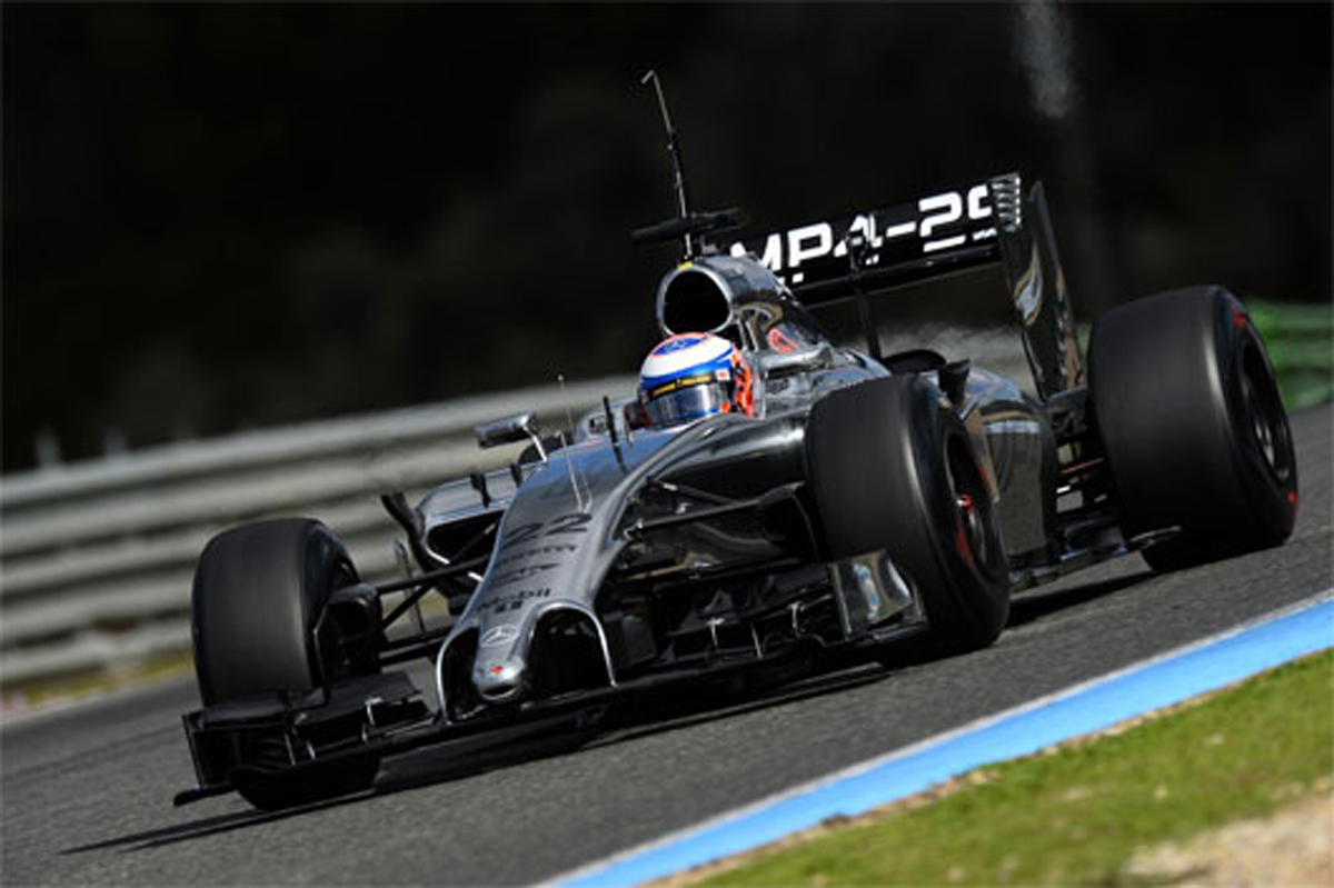F1ヘレステスト2日目:マクラーレン MP4-29がトップタイム