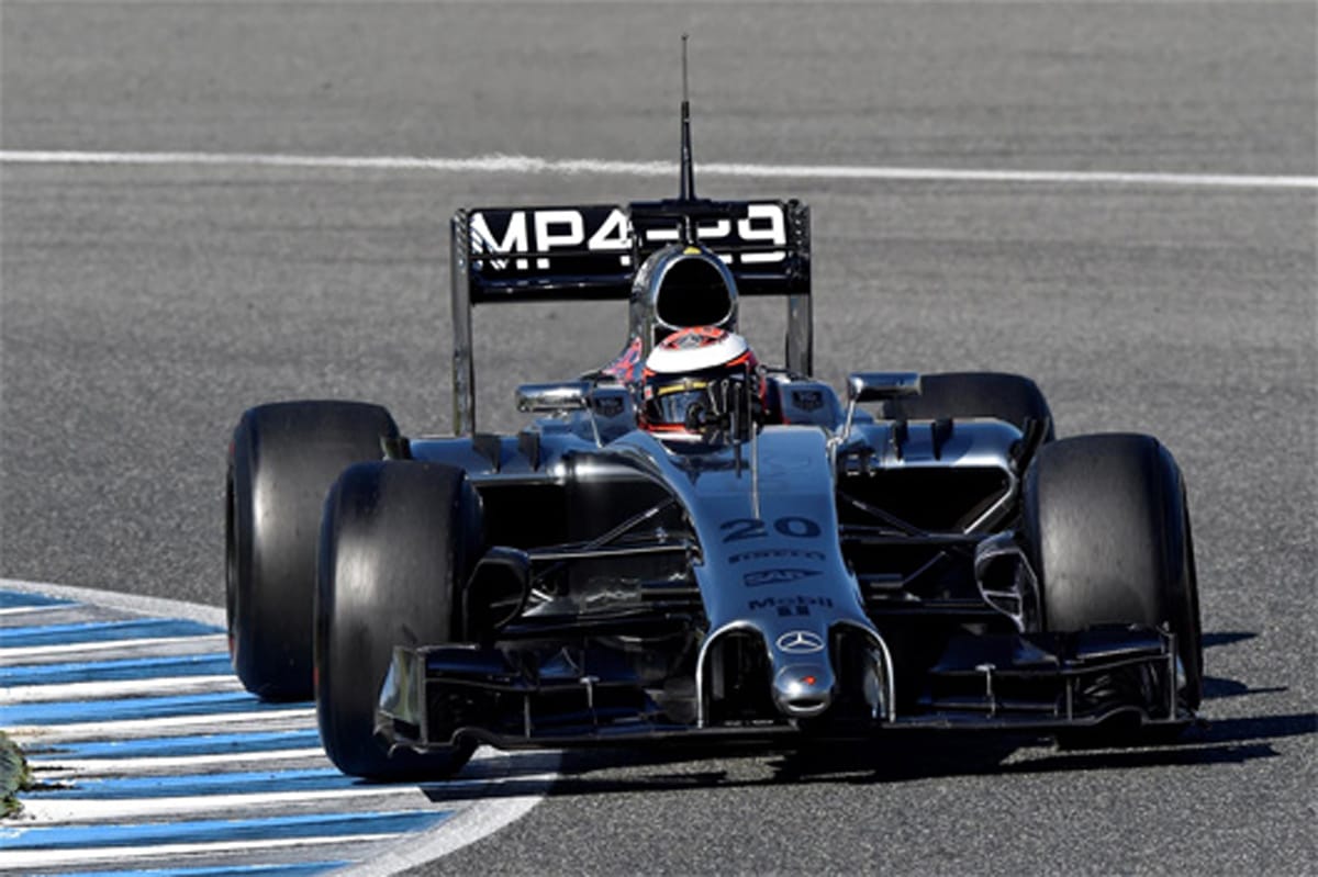 F1ヘレステスト3日目:ケビン・マグヌッセン(マクラーレン)がトップタイム