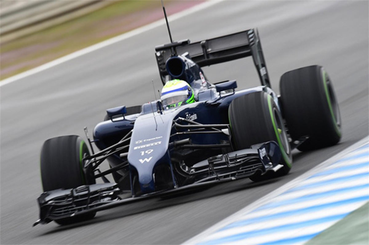F1ヘレステスト最終日:フェリペ・マッサ(ウィリアムズ)がトップタイム