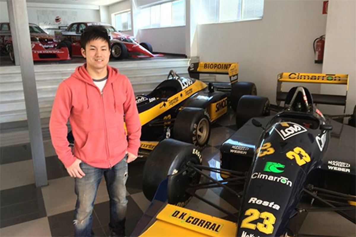 佐藤公哉、GP2チームのカンポス・レーシングを訪問
