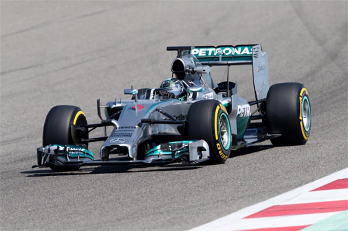 F1バーレーンテスト最終日:ニコ・ロズベルグがトップタイム