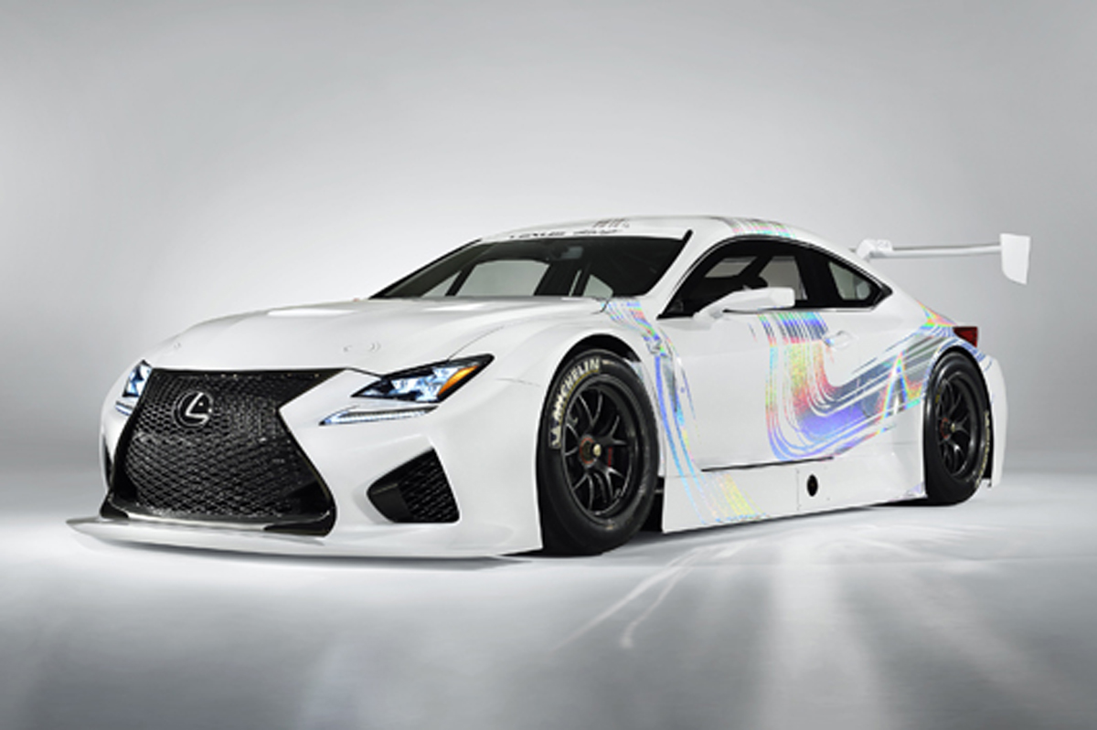 レクサス、RC F GT3 conceptをジュネーブショーで世界初公開