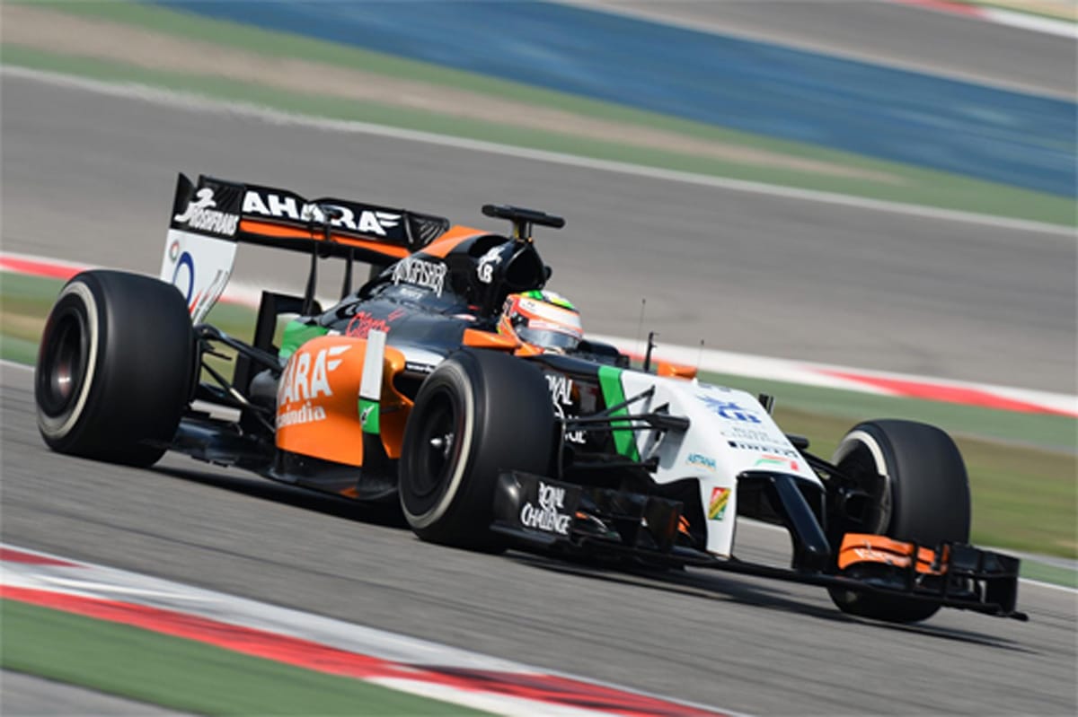 F1バーレーンテスト2日目：セルジオ・ペレスがトップタイム