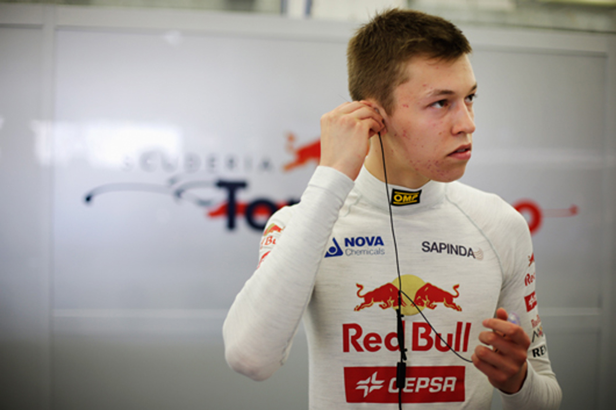 ダニール・クビアト 「初レースのグリッドに並ぶのが待ち切れない」