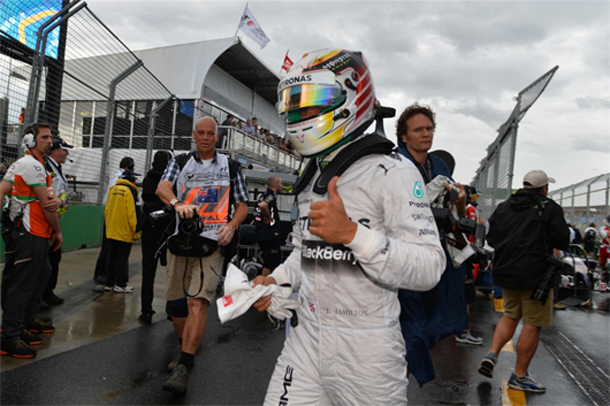 メルセデス:ハミルトンが圧巻のポール (F1オーストラリアGP予選)