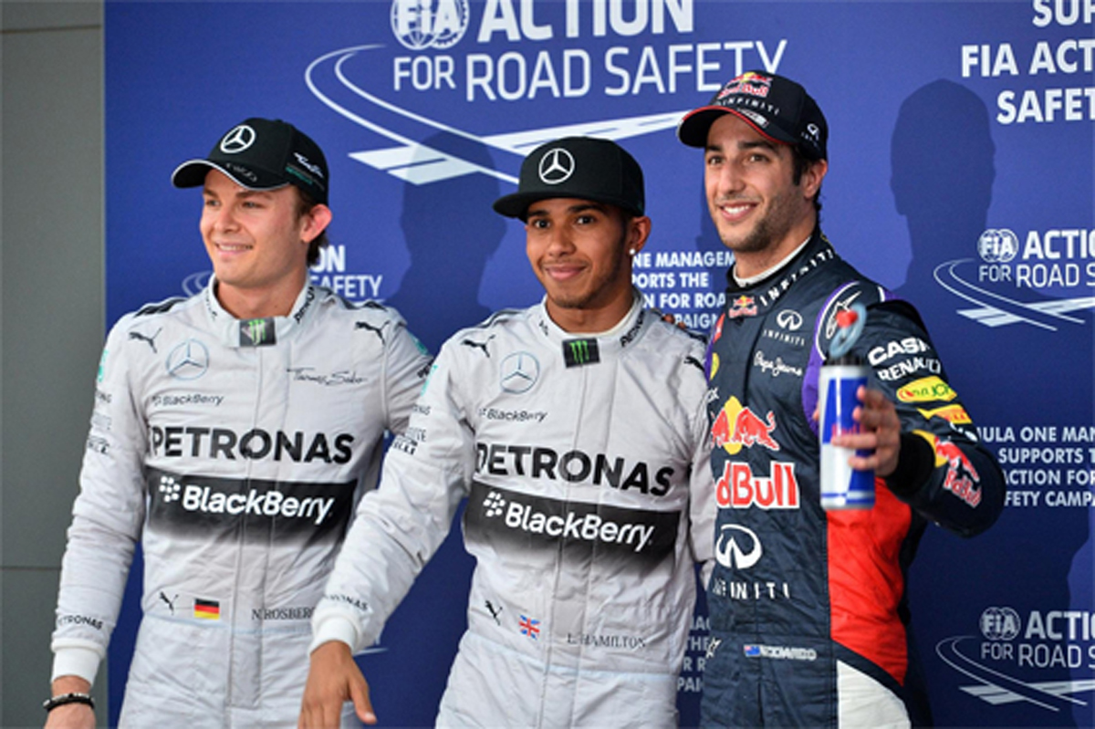 2014年 F1オーストラリアGP：スターティンググリッド