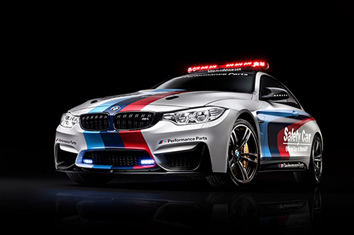 MotoGP、BMW M4クーペをセーフティカーに採用