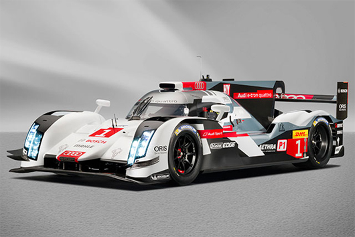 アウディ、2014年LMP1カーのカラーリングを披露