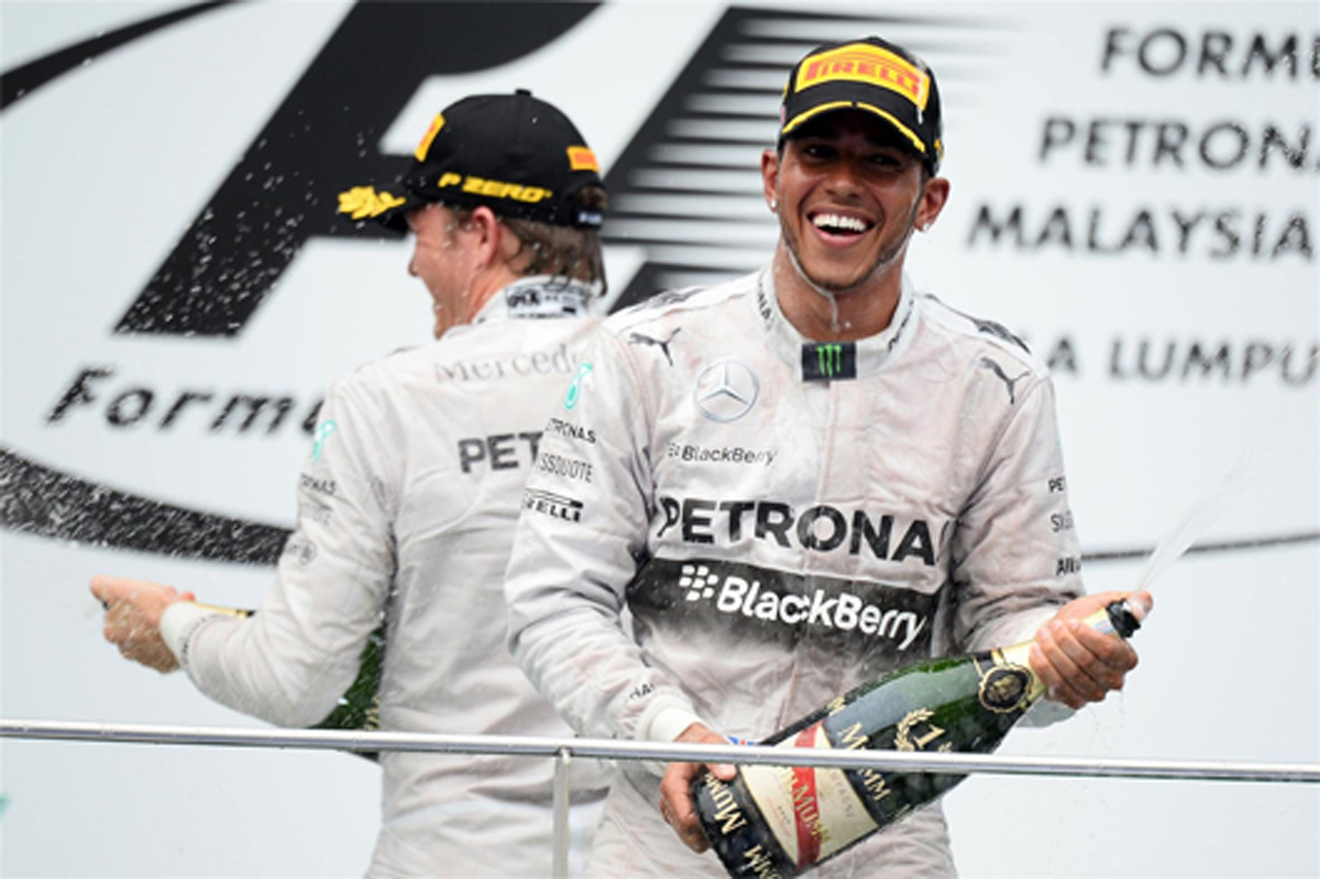 メルセデス：圧倒的な1-2フィニッシュ （F1マレーシアGP）