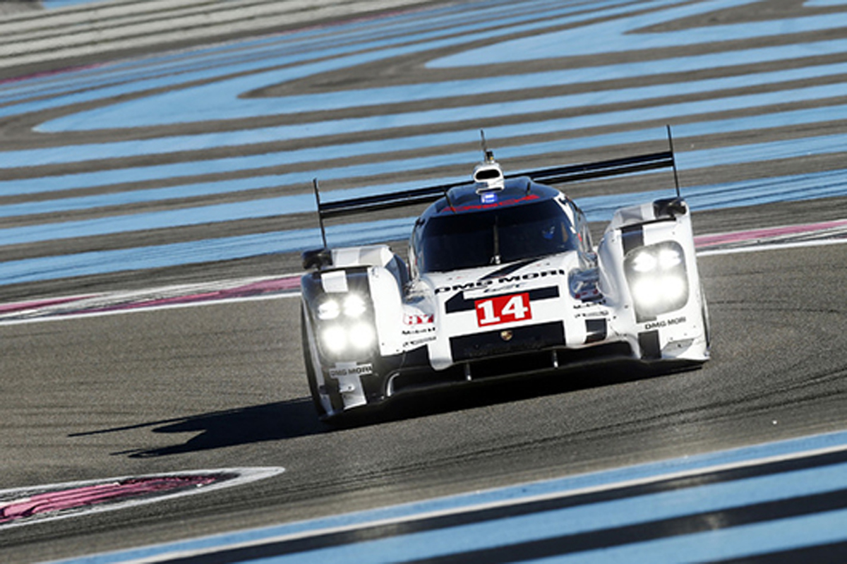 ポルシェ 919ハイブリッド、WEC公式テストで3556 kmを走破