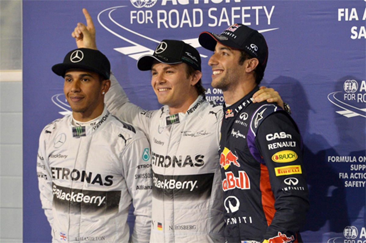 2014年 F1バーレーンGP：スターティンググリッド