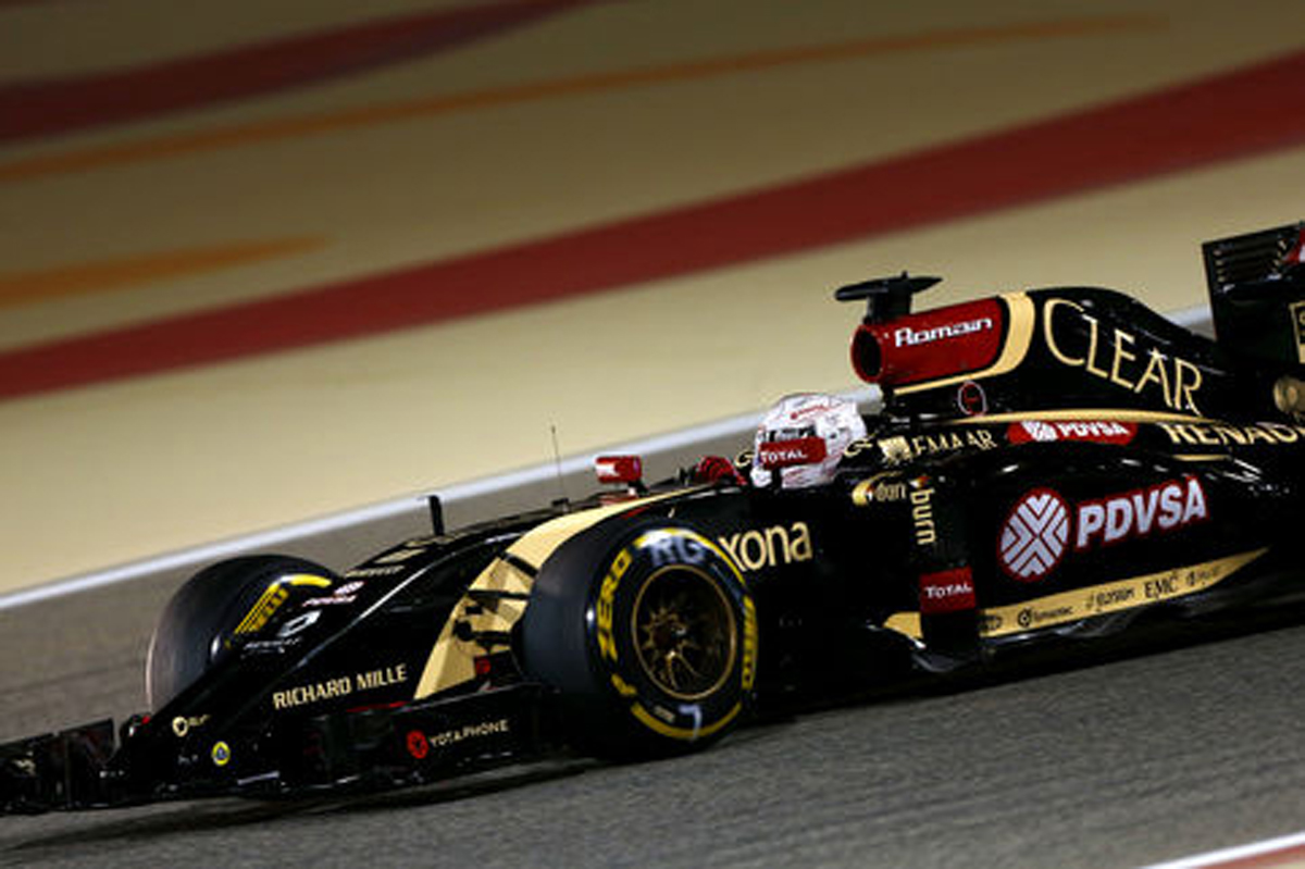 ロータス:グロージャンがQ2進出 (F1バーレーンGP 予選)