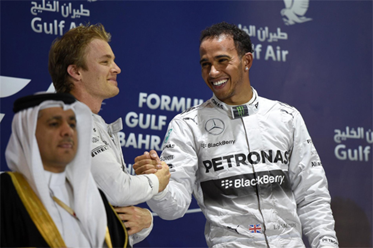 メルセデス：別格のバトルで1-2フィニッシュ （F1バーレーンGP）