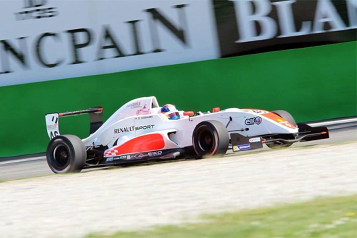 笹原右京、レース2は0周リタイア (フォーミュラ・ルノー2.0 NEC)