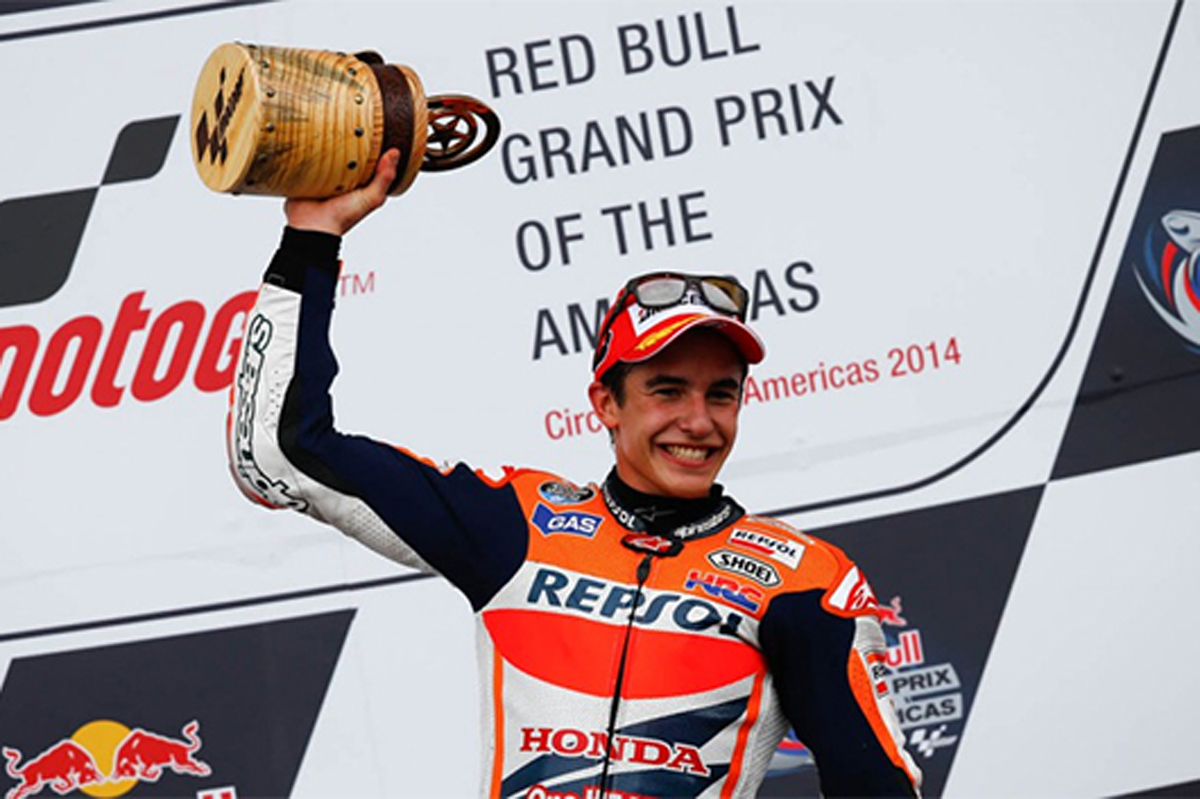 MotoGP：マルク・マルケスが2戦連続のポール・トゥ・フィニッシュ