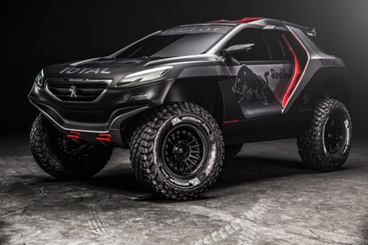 プジョー、ダカールラリー参戦マシン「2008 DKR」を公開