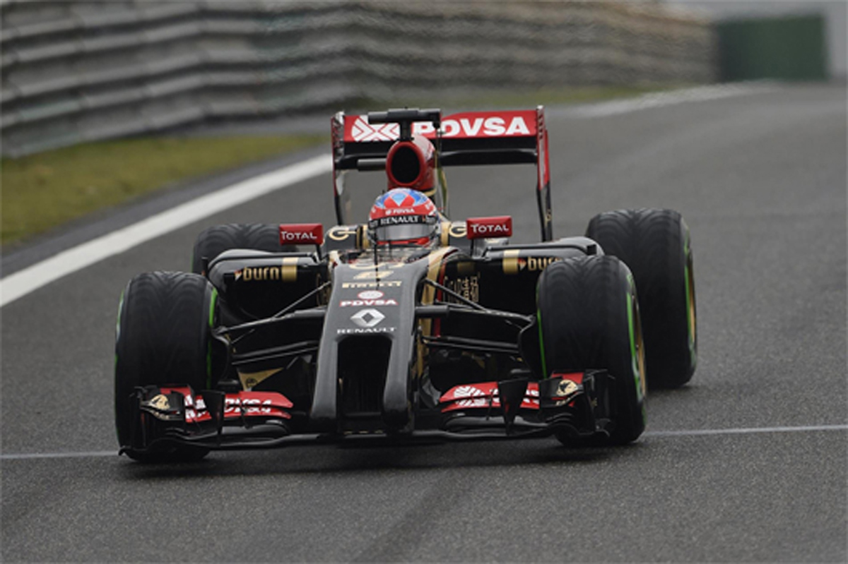 ロータス：グロージャンが今季初のQ3進出 （F1中国GP 予選）