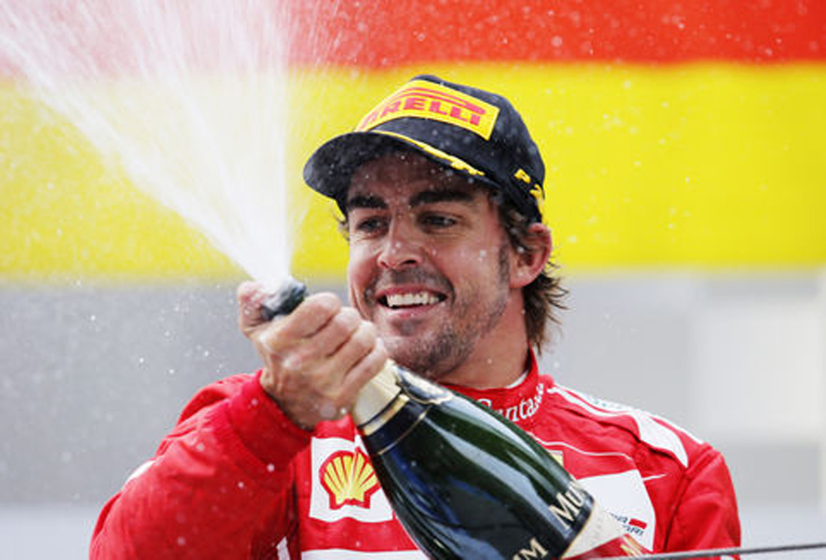 フェラーリ:フェルナンド・アロンソがシーズン初表彰台 (F1中国GP)