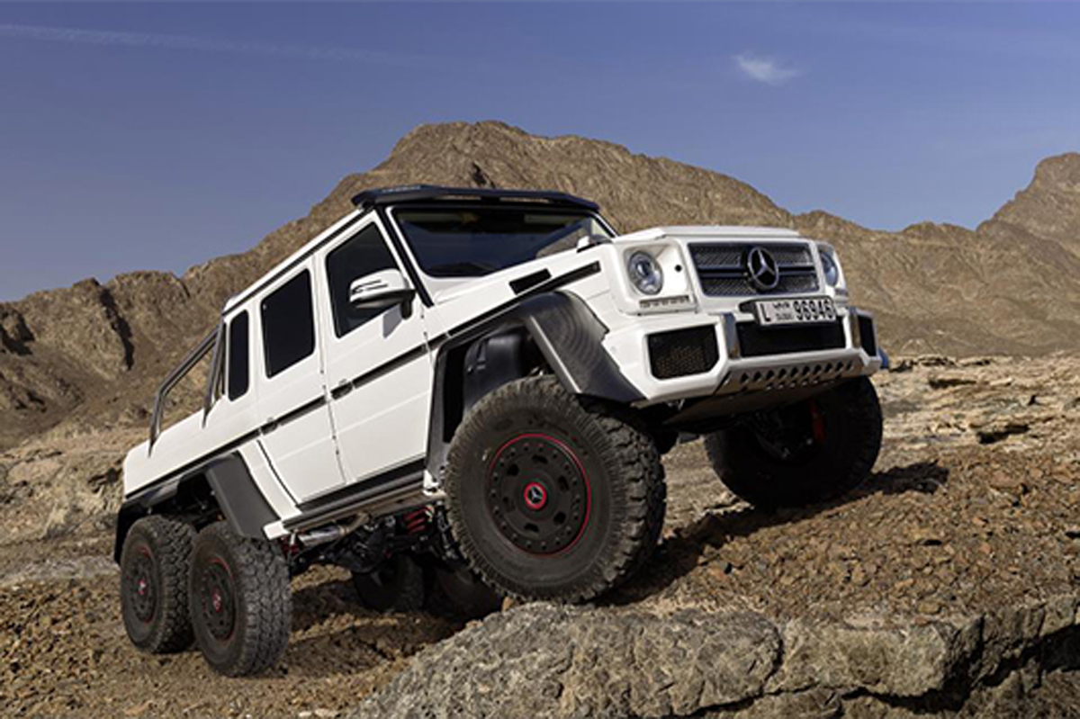 メルセデス・ベンツ、6輪駆動のGクラス“G63 AMG 6×6”を限定発売