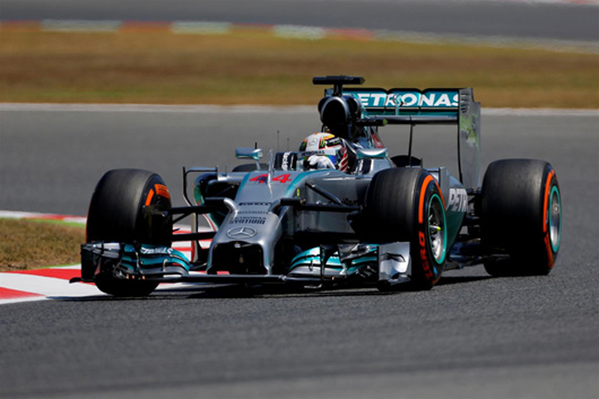 F1スペインGP 予選：ルイス・ハミルトンが2戦連続ポールポジション