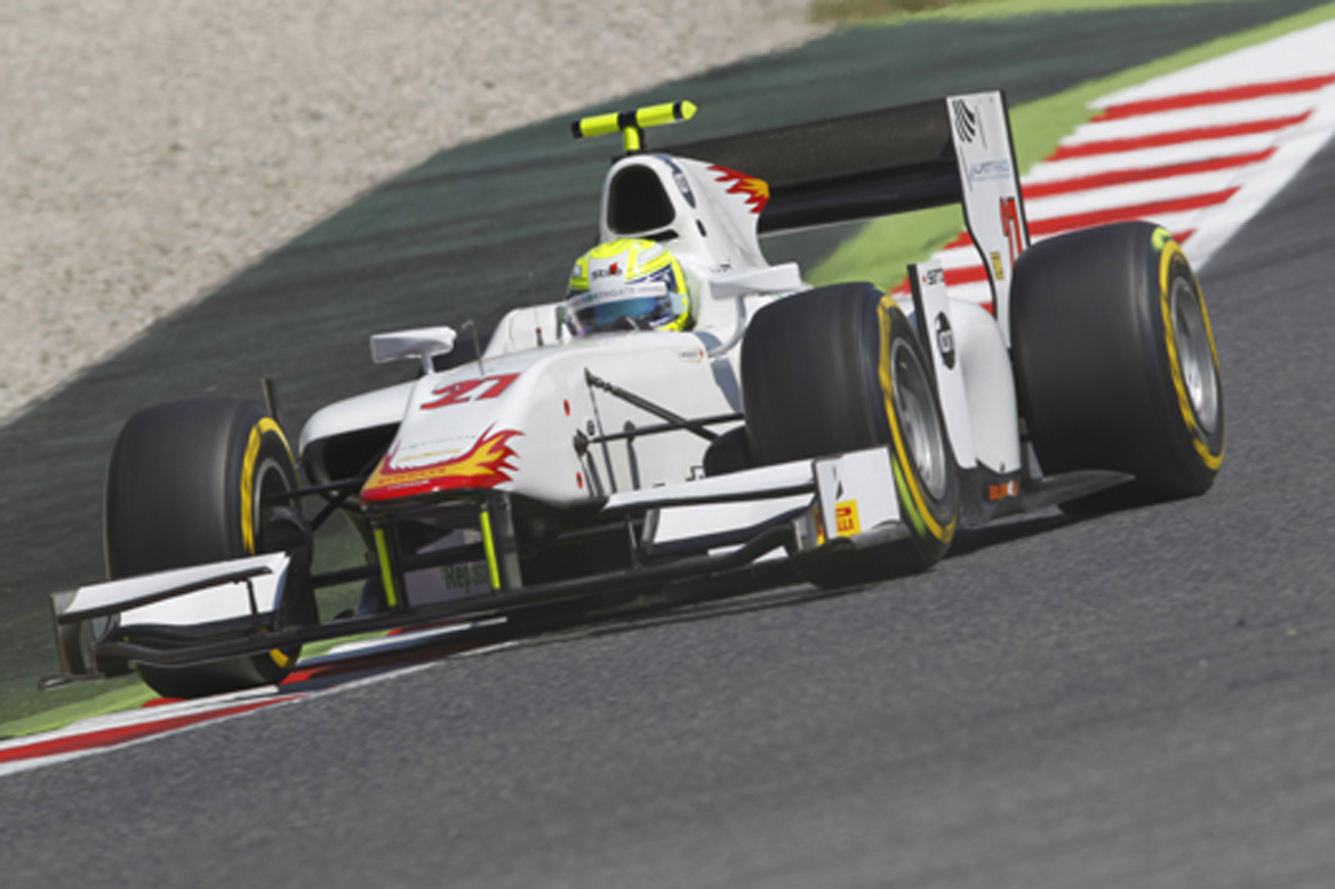佐藤公哉、GP2第2戦のレース1で19位